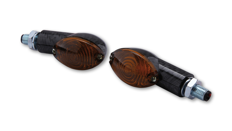 HIGHSIDER Corp indicator mini Smart Cateye Bulb negru / lentilă fumată (pereche), față și spate Figura 4