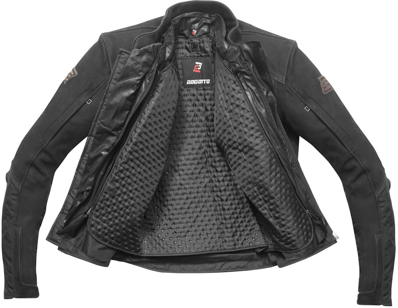 Bogotto Tek-M waterproof Motorcycle Leather- / Textile Jacket XXL Figure 3