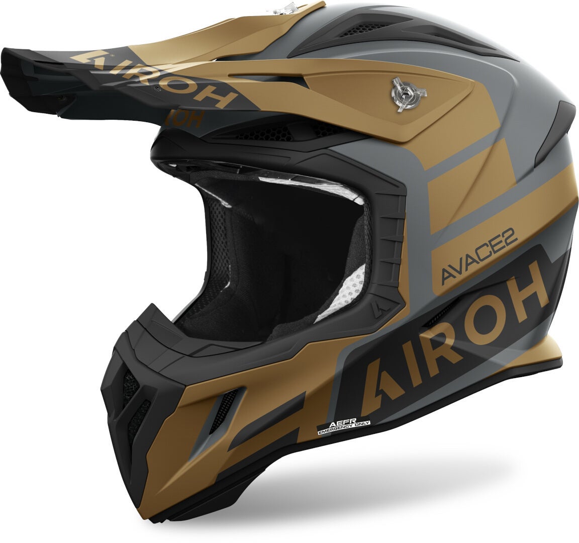 Airoh Aviator Ace 2 Sake Motokrosová přilba bronzová/černá/šedá M (57/58) Obrázek 1
