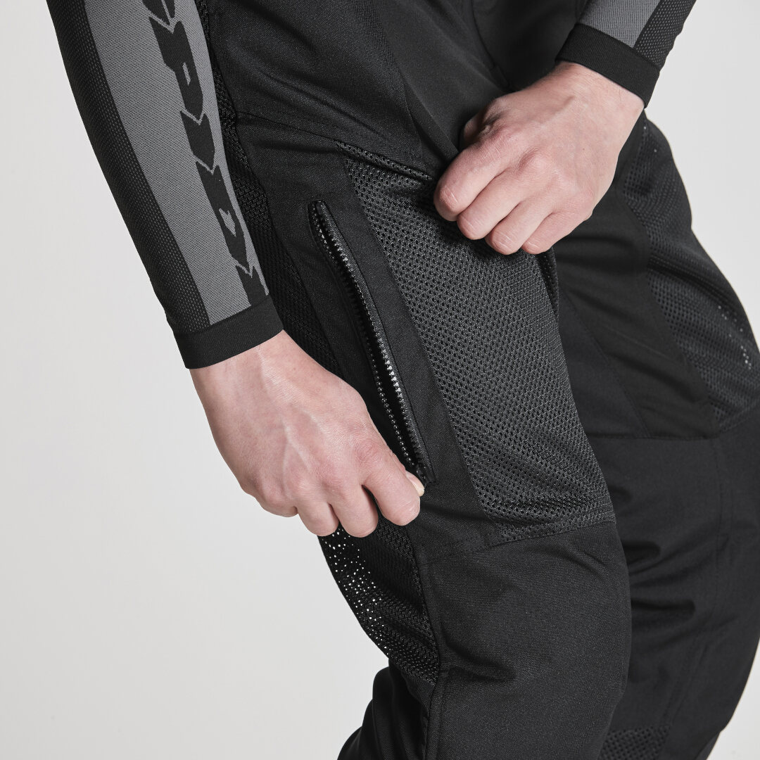 Spidi Super Net Motorcycle Textile Pants black M Figure 6