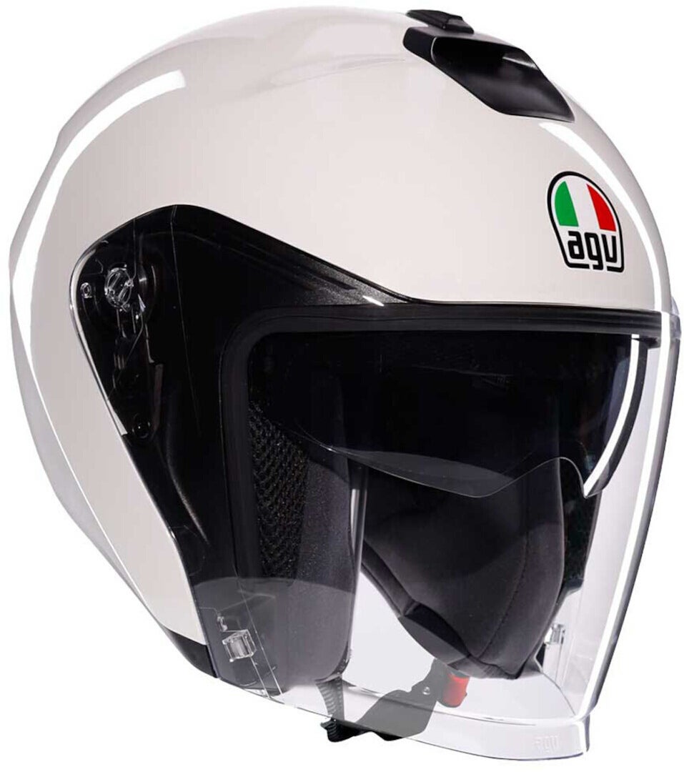AGV Irides Mono Logo Cască cu reacție alb L (59/60) Figura 1