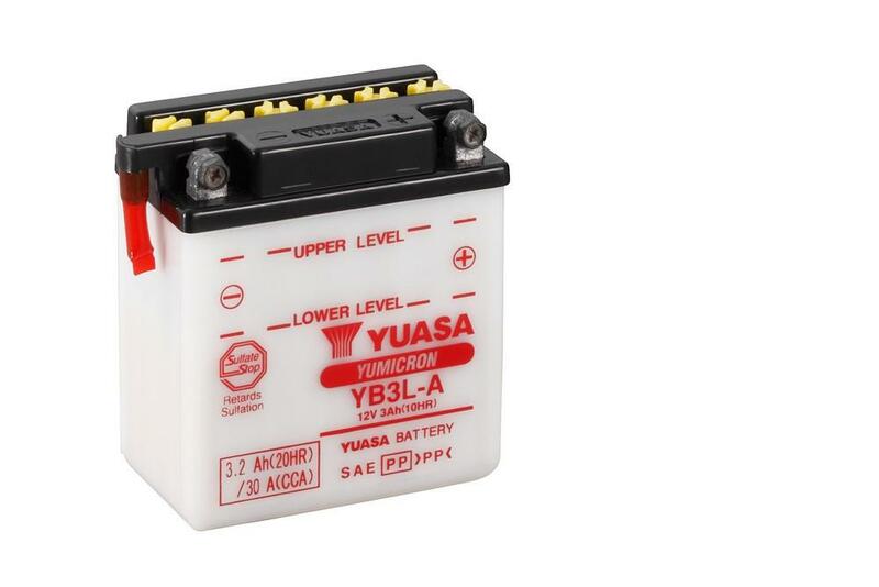 YUASA YB3L-A Baterie fără pachet acid Figura 1