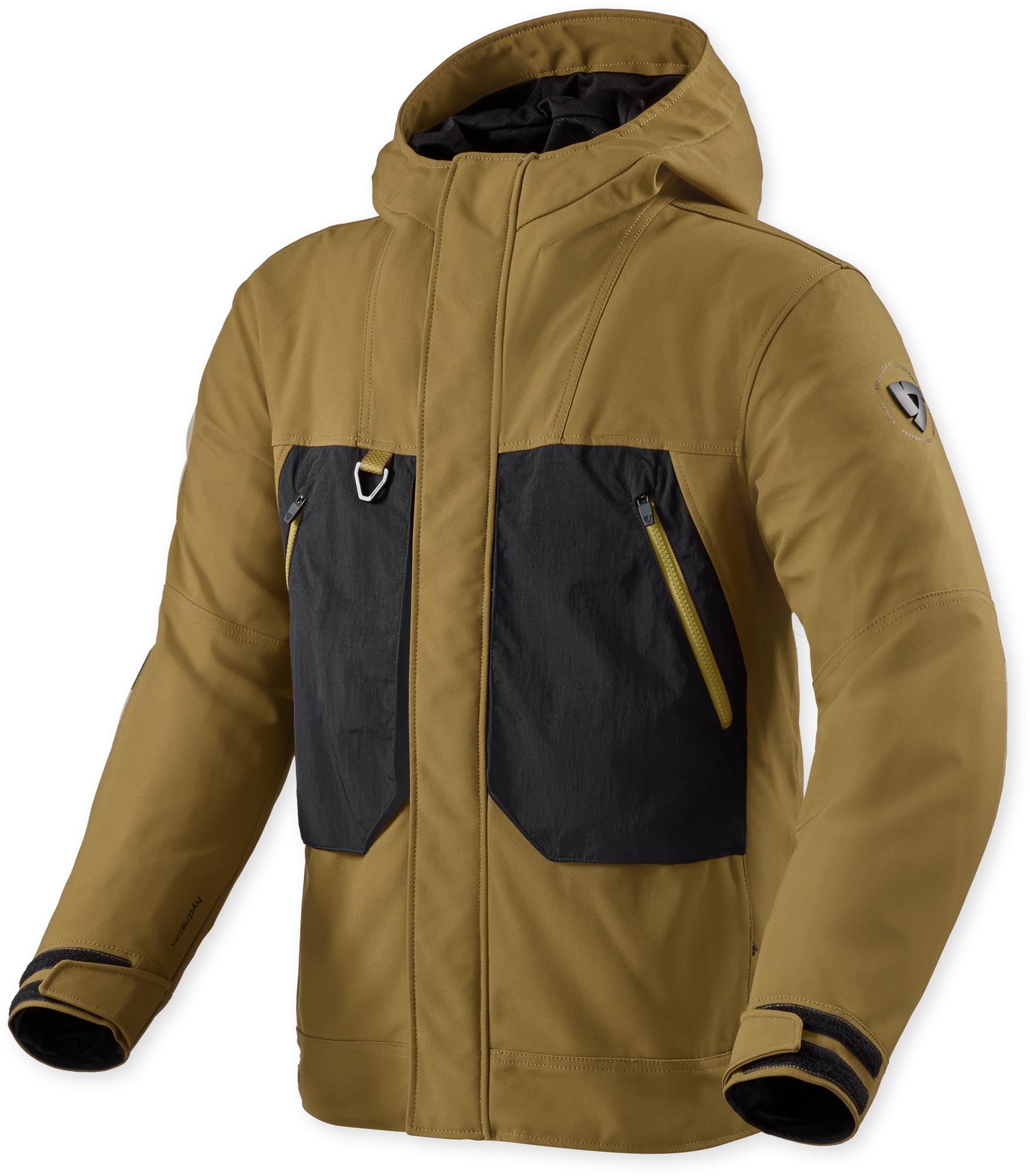 Revit Entropy H2O Veste textile moto imperméable Marron/Noir S Figure 1