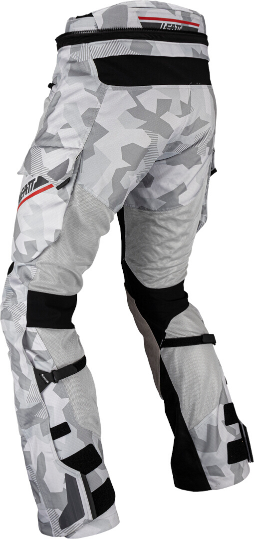 Leatt ADV FlowTour 7.5 wasserdichte Motorrad Textilhose hellgrau L Abbildung 5