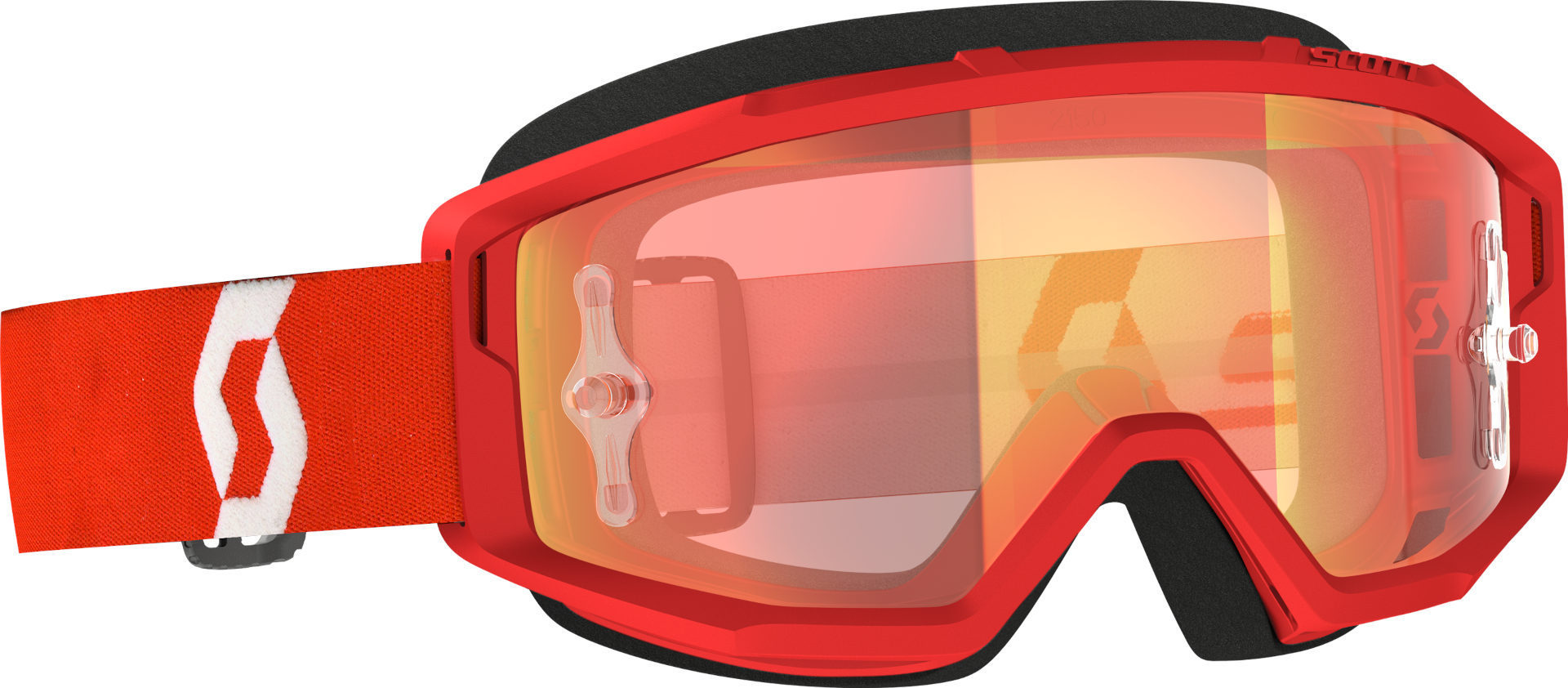 Scott Primal Ochelari de motocross Roșu/Alb Figura 1