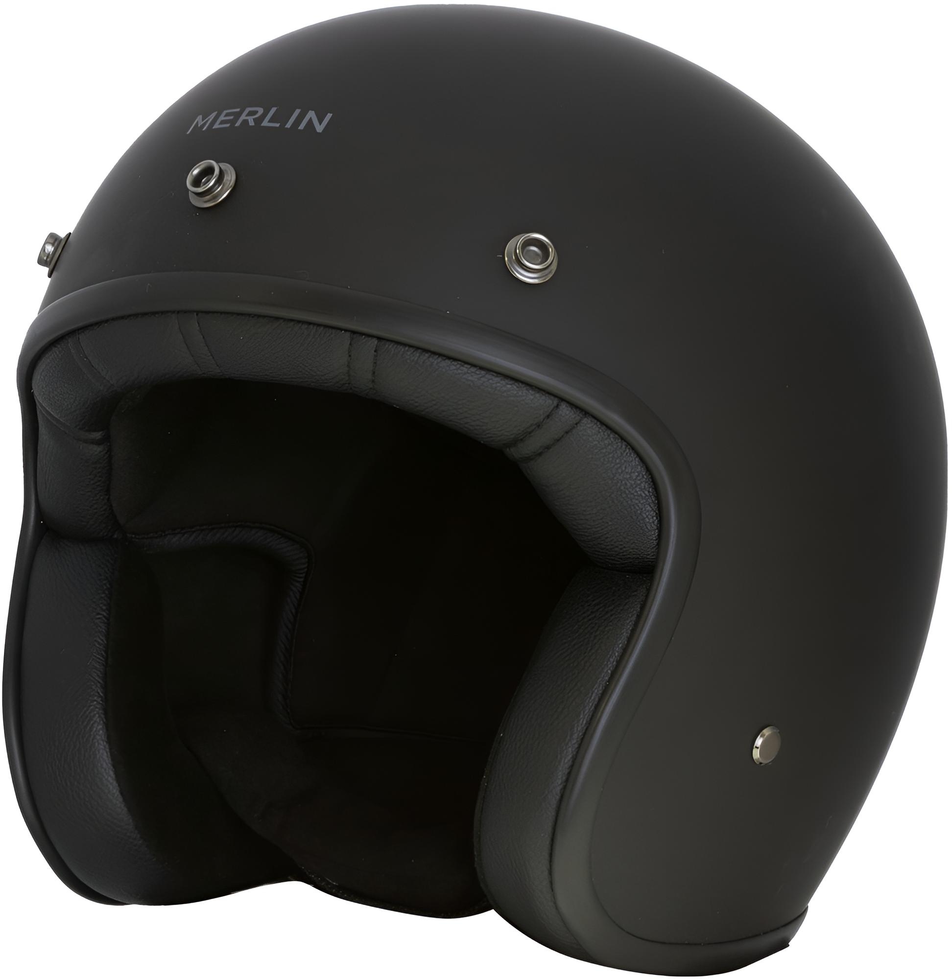 Merlin Blackbird Logo Casco Jet M (57/58) Figura 1
