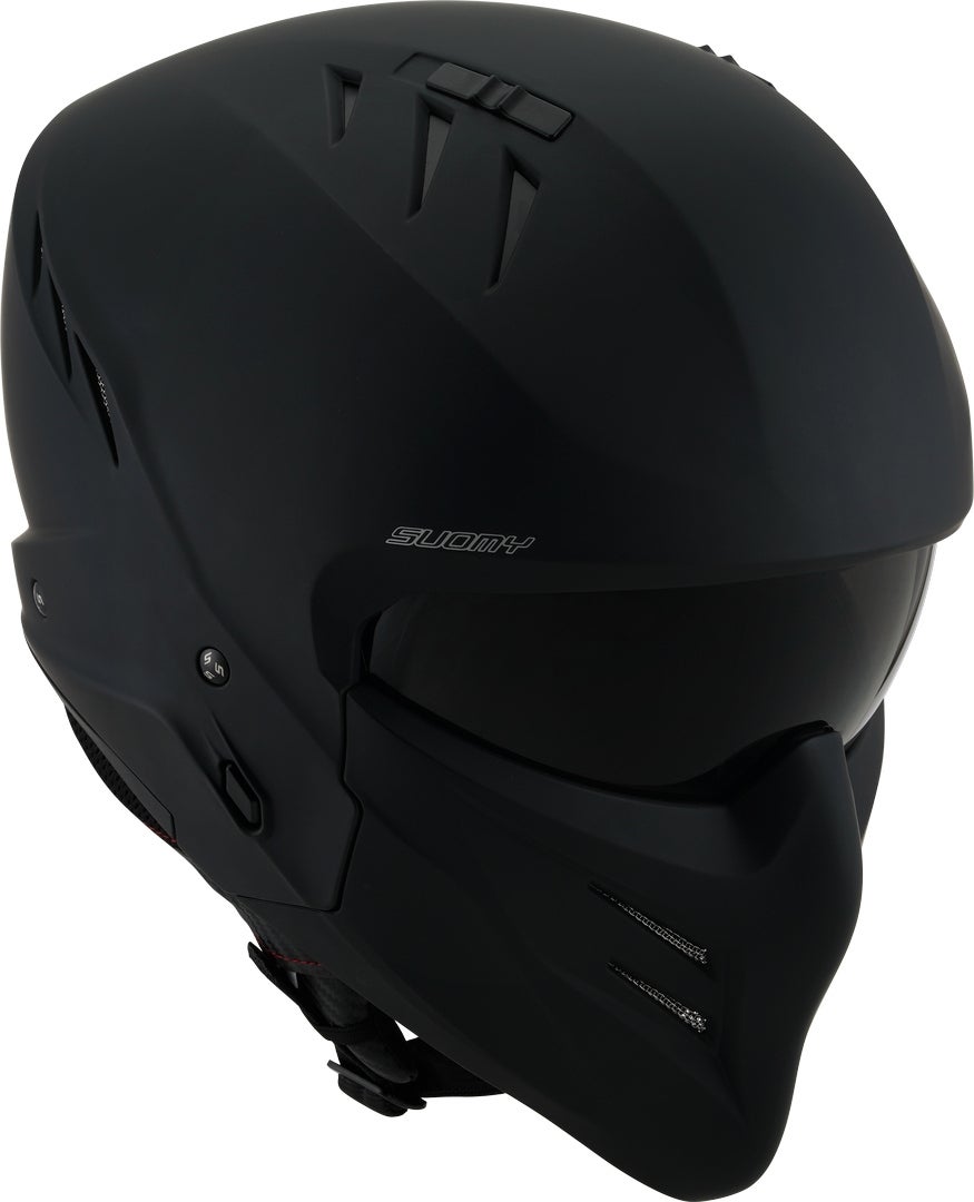 Suomy Armor Plain Trysková přilba Black Matt M (57/58) Obrázek 7