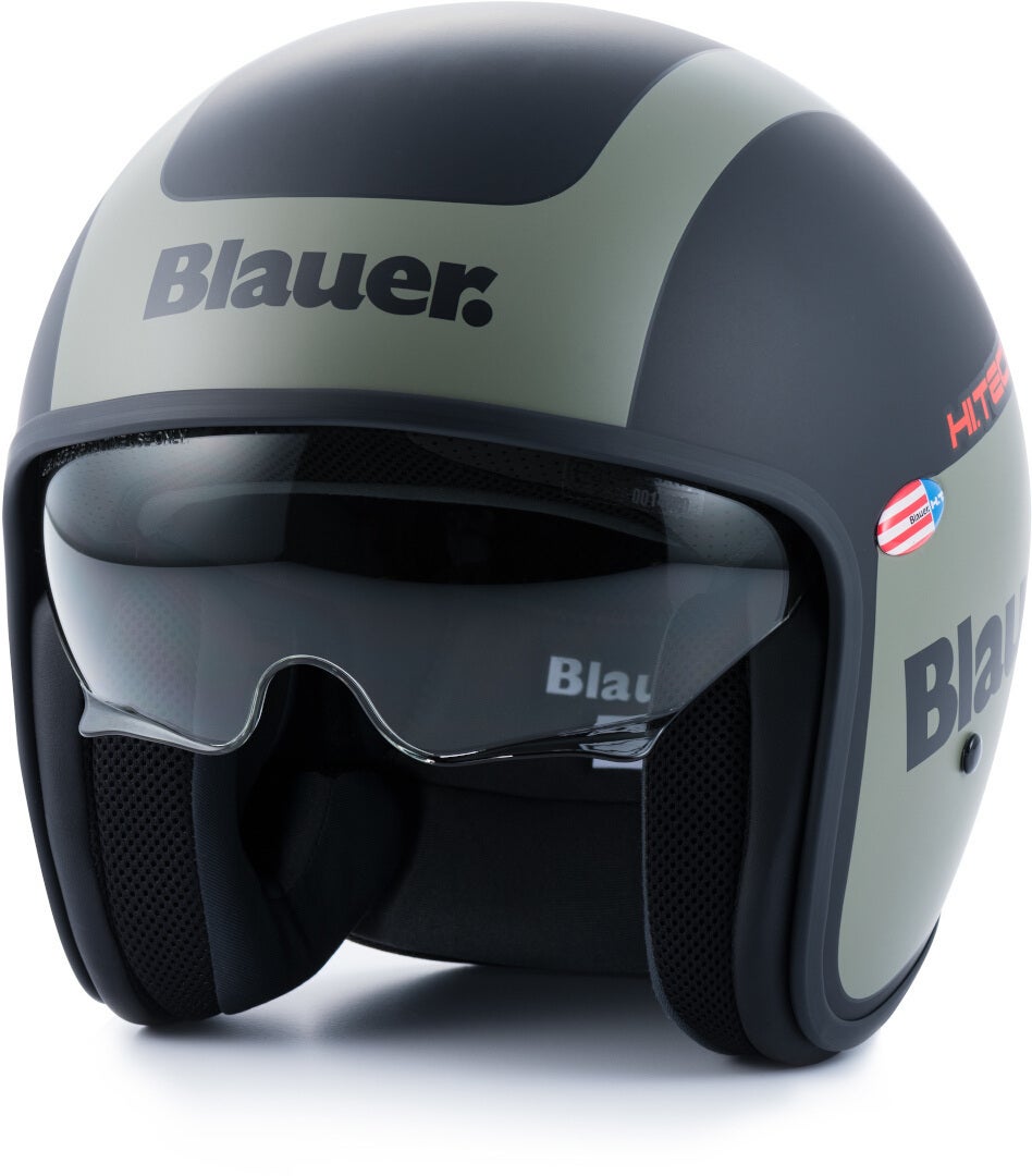 Blauer Pilot 1.1 G Graphic Casque jet Noir mat/vert M (56/58) Figure 1