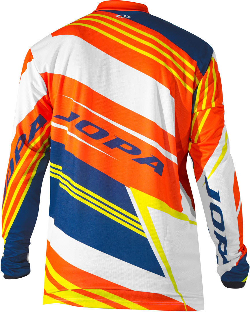 Jopa Fixion Jersey MX/BMX Orange/Bleu 3XL Figure 2