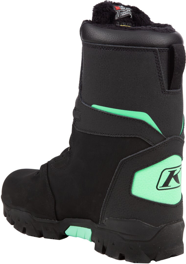 Klim Aurora GTX BOA 2023 Dame snescooter støvler sort/grøn 9 Figur 6