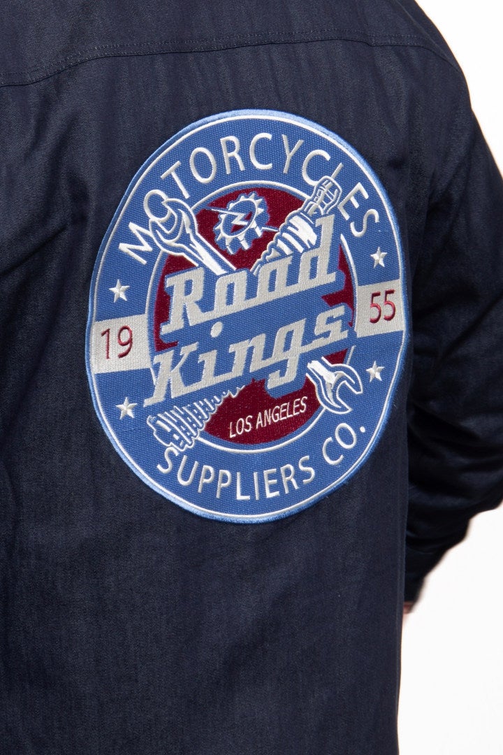 King Kerosin Motorcycles Supplies Camicia moto 4XL Figura 5