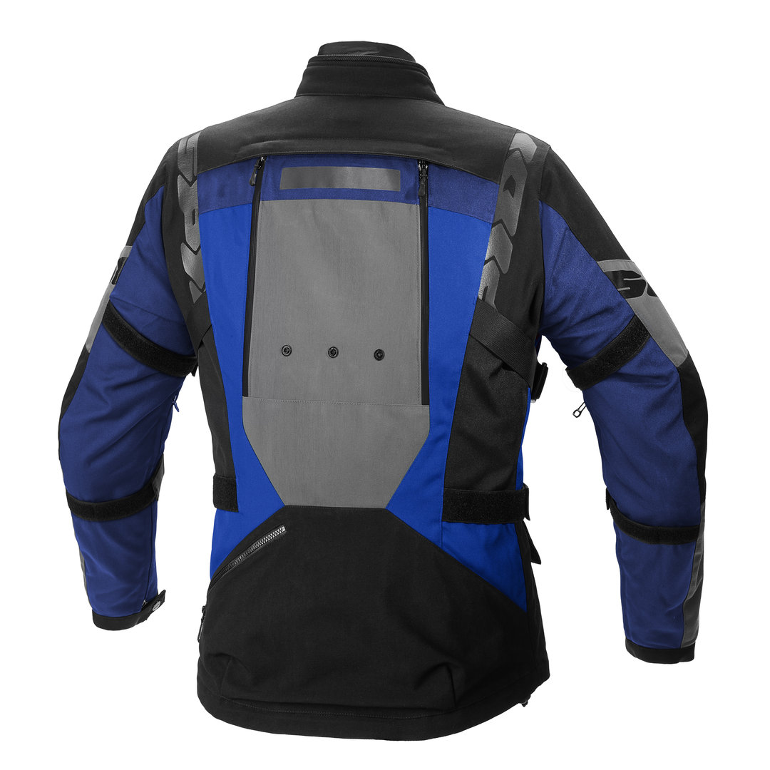 Spidi 4 Season Evo H2Out Motorcycle Textile Jacket black/blue L Figure 7