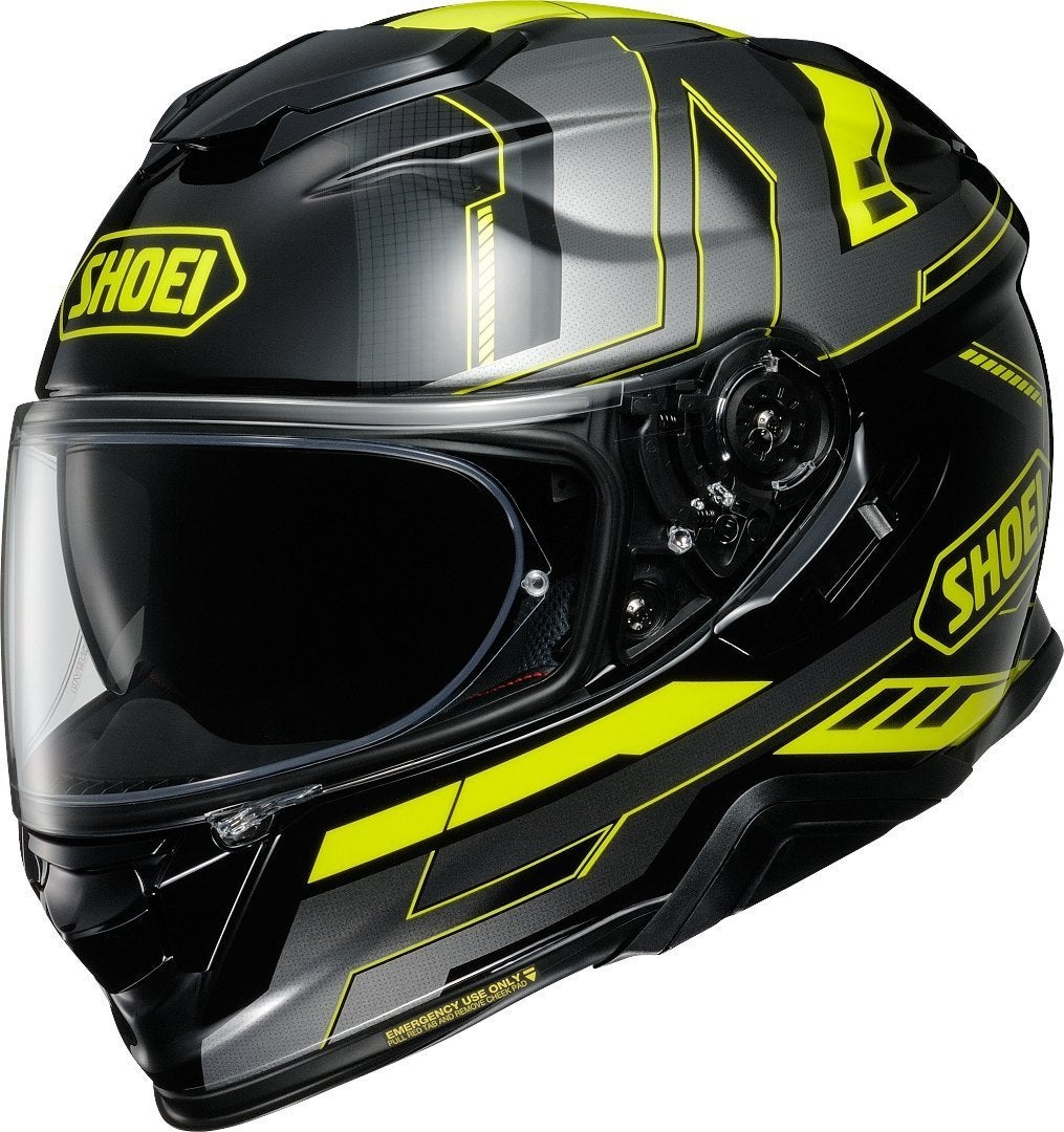 Shoei GT-Air 2 Aperture Hjelm sort/gul XXL (63/64) Figur 1