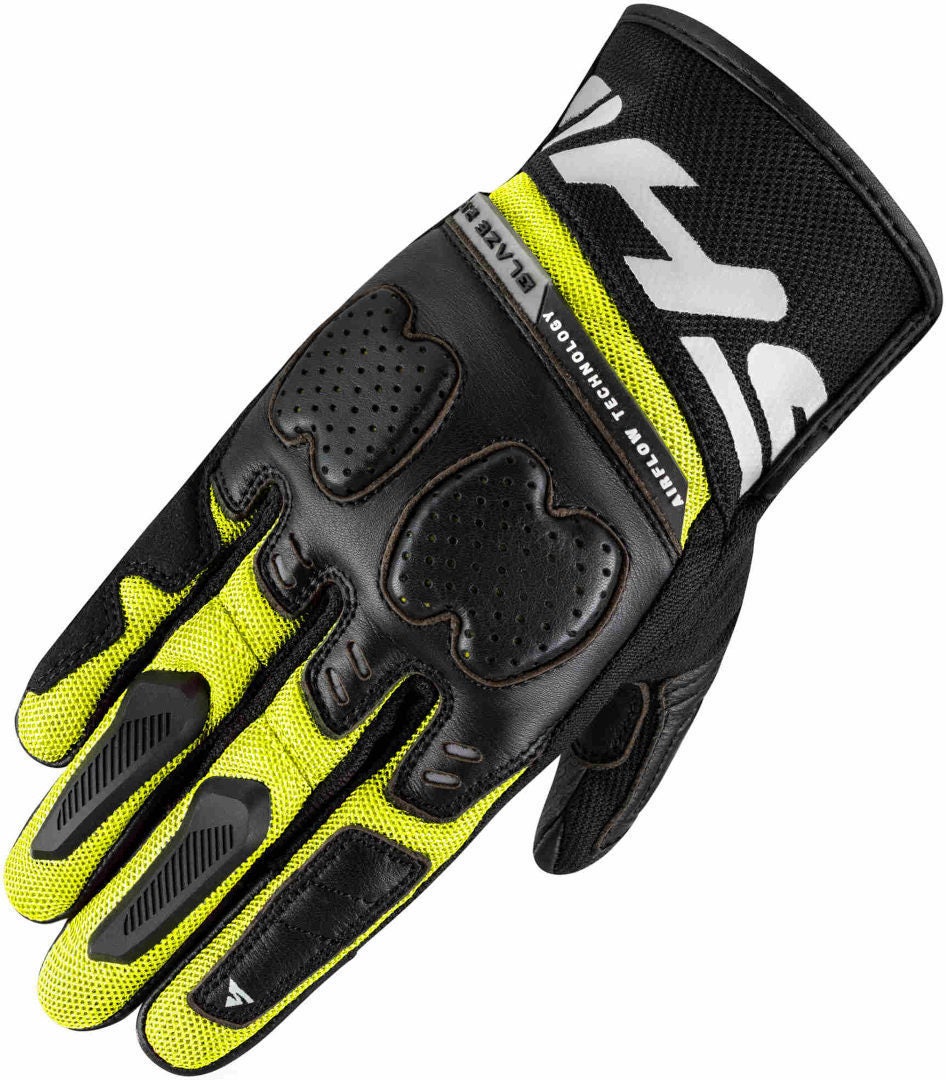 SHIMA Blaze 2.0 Motorcykelhandsker sort/gul M Figur 1