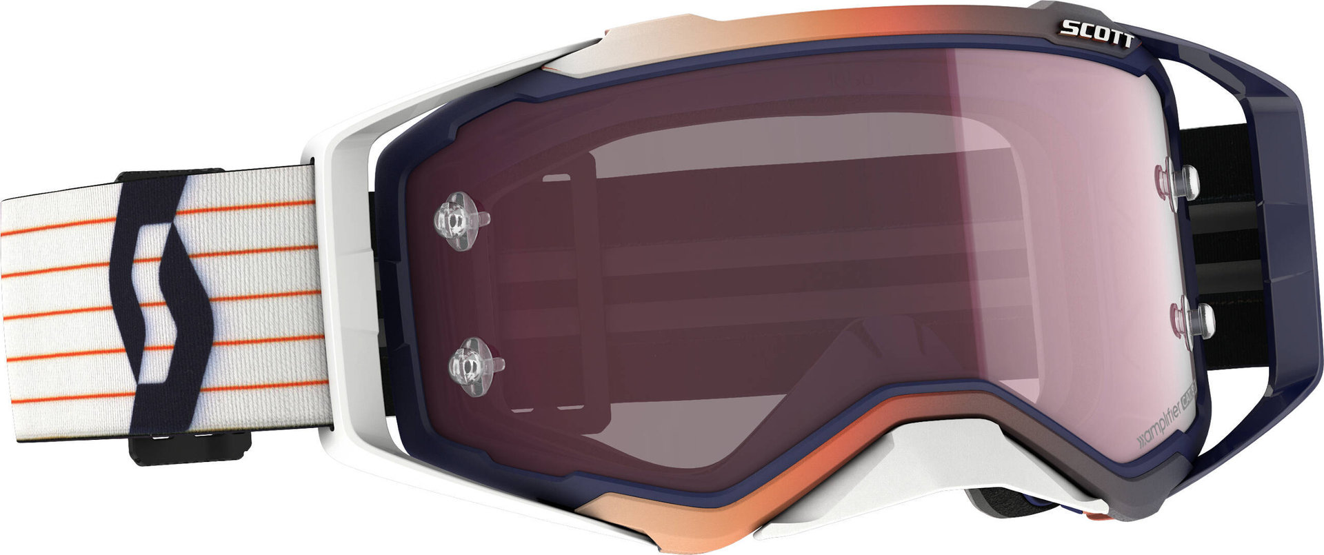 Scott Prospect Amplifier Ochelari portocalii/albi pentru motocross Articolul principal Figura 1