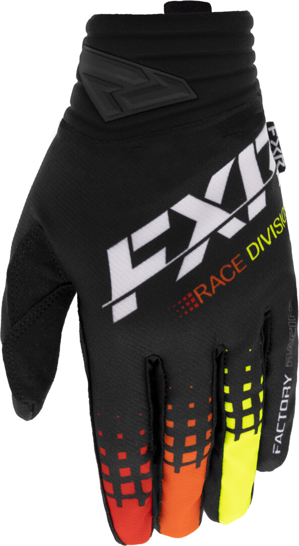 FXR Prime 2023 Mănuși de motocross negru/galben S Figura 1