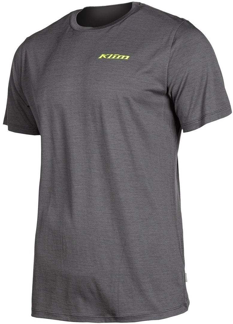 Klim Teton Merino Wool Short Functioneel Shirt lichtgrijs M Figuur 1