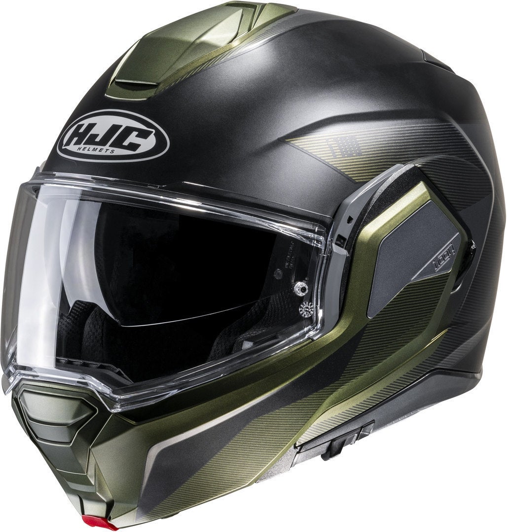 HJC i100 Beston Casque noir/vert M (57/58) Figure 1