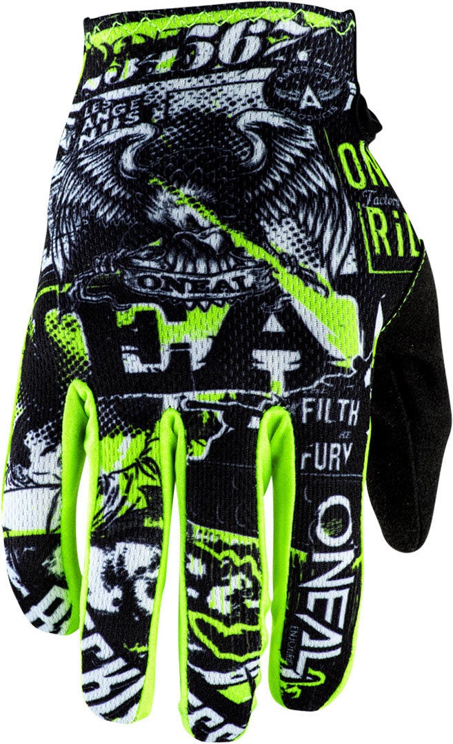 Oneal Matrix Attack 2 Jugend Motocross Handschuhe S Abbildung 1