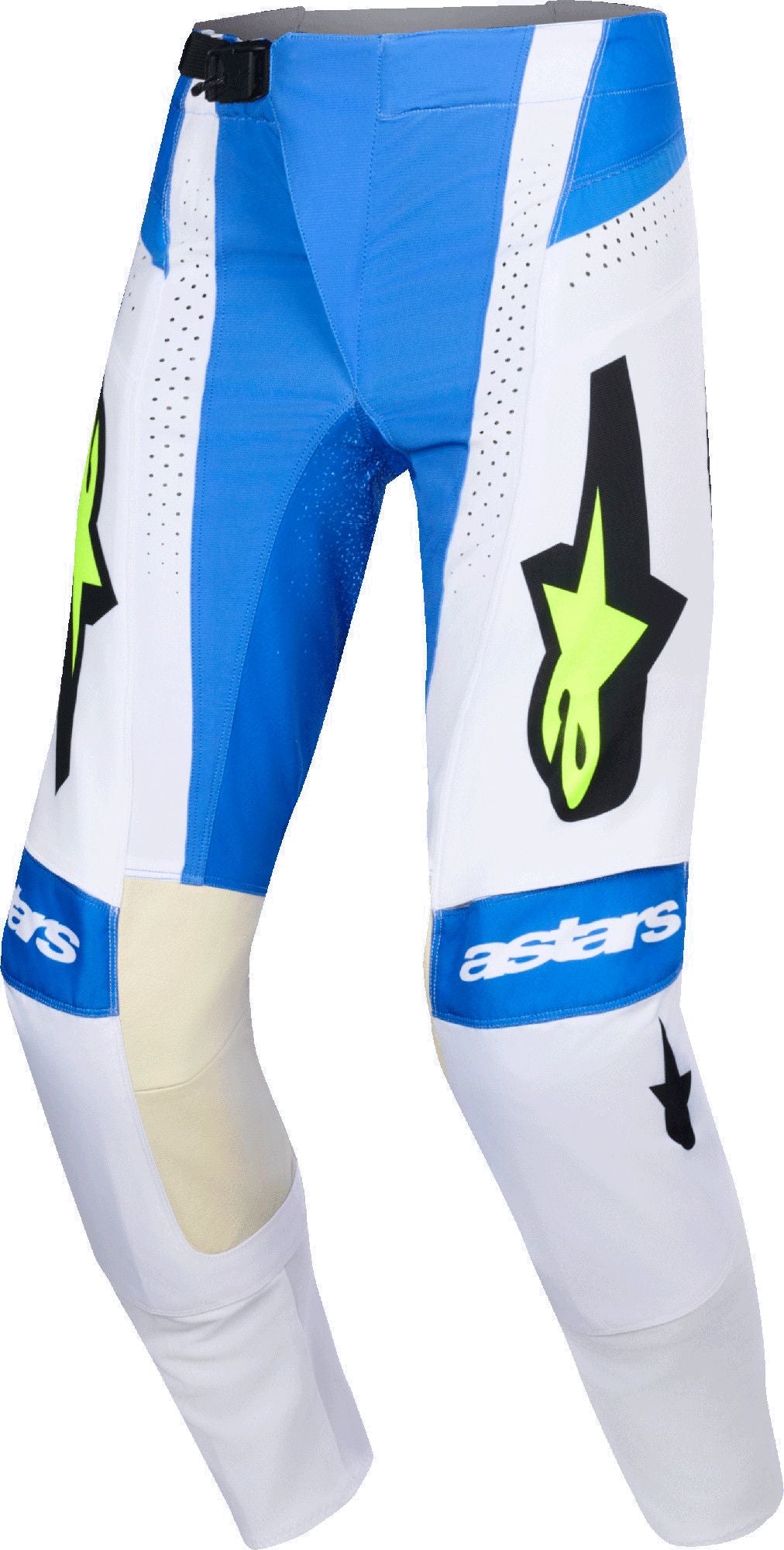 Alpinestars Techstar Knif Motorcross broek blauw/geel 32 Figuur 1