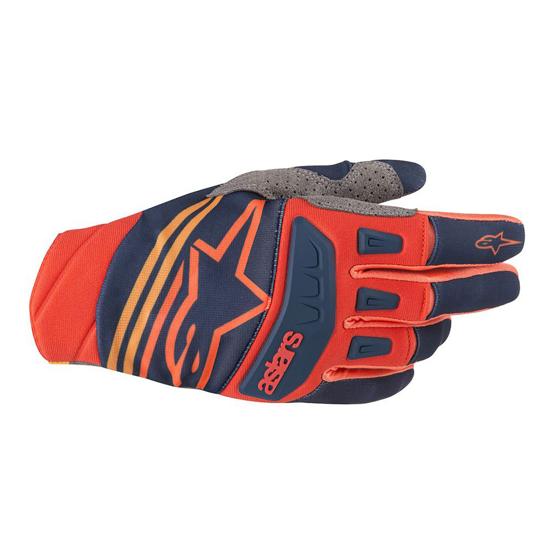 Alpinestars Tech Star Motocross handsker rød/blå M Figur 1