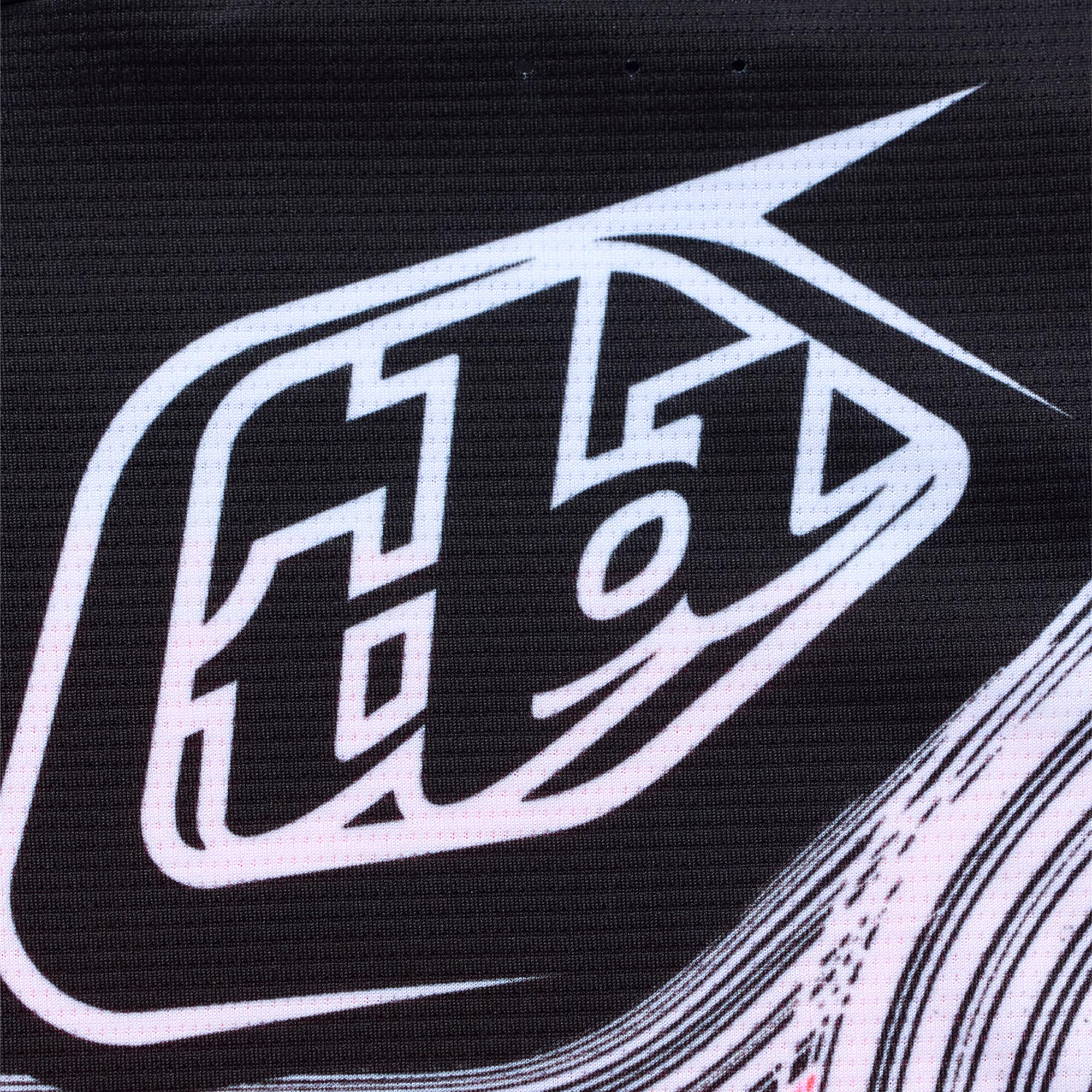Troy Lee Designs SE Pro Stripes Tricou de motocross Roșu/Negru XL Figura 4