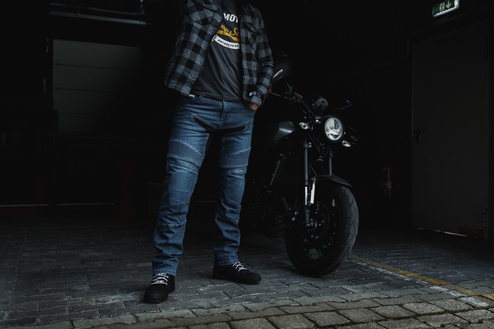 Bogotto Roadturn Motorcykel Jeans 30/36 Figur 3