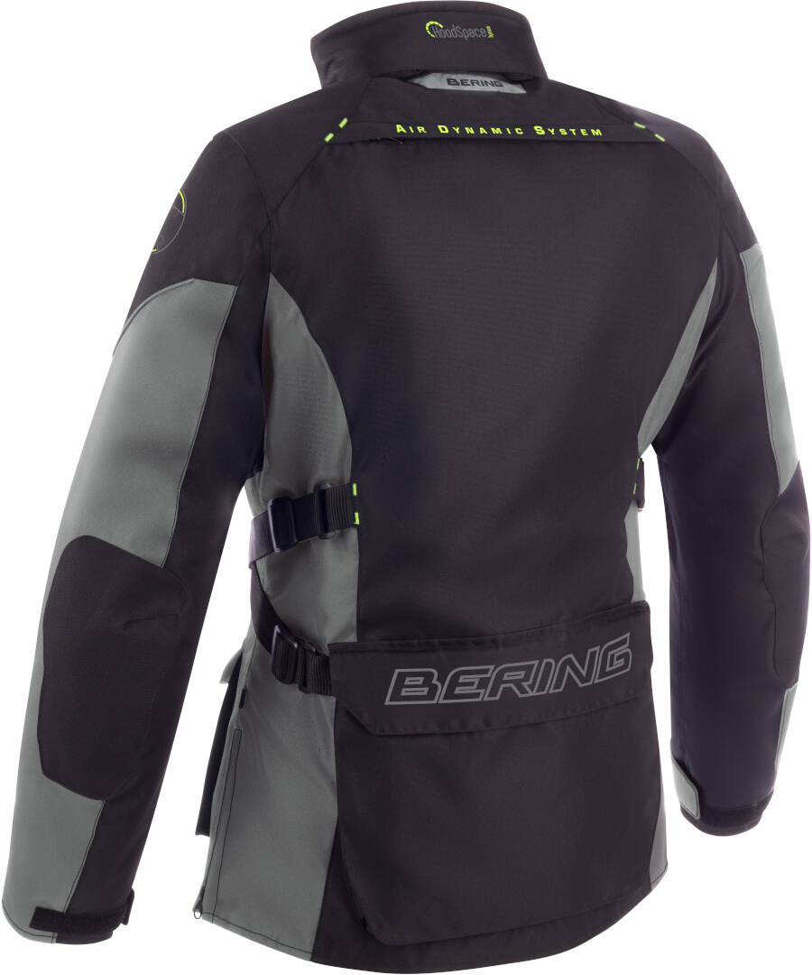 Bering Vision wasserdichte Damen Motorrad Textiljacke schwarz/grau 46 Abbildung 2