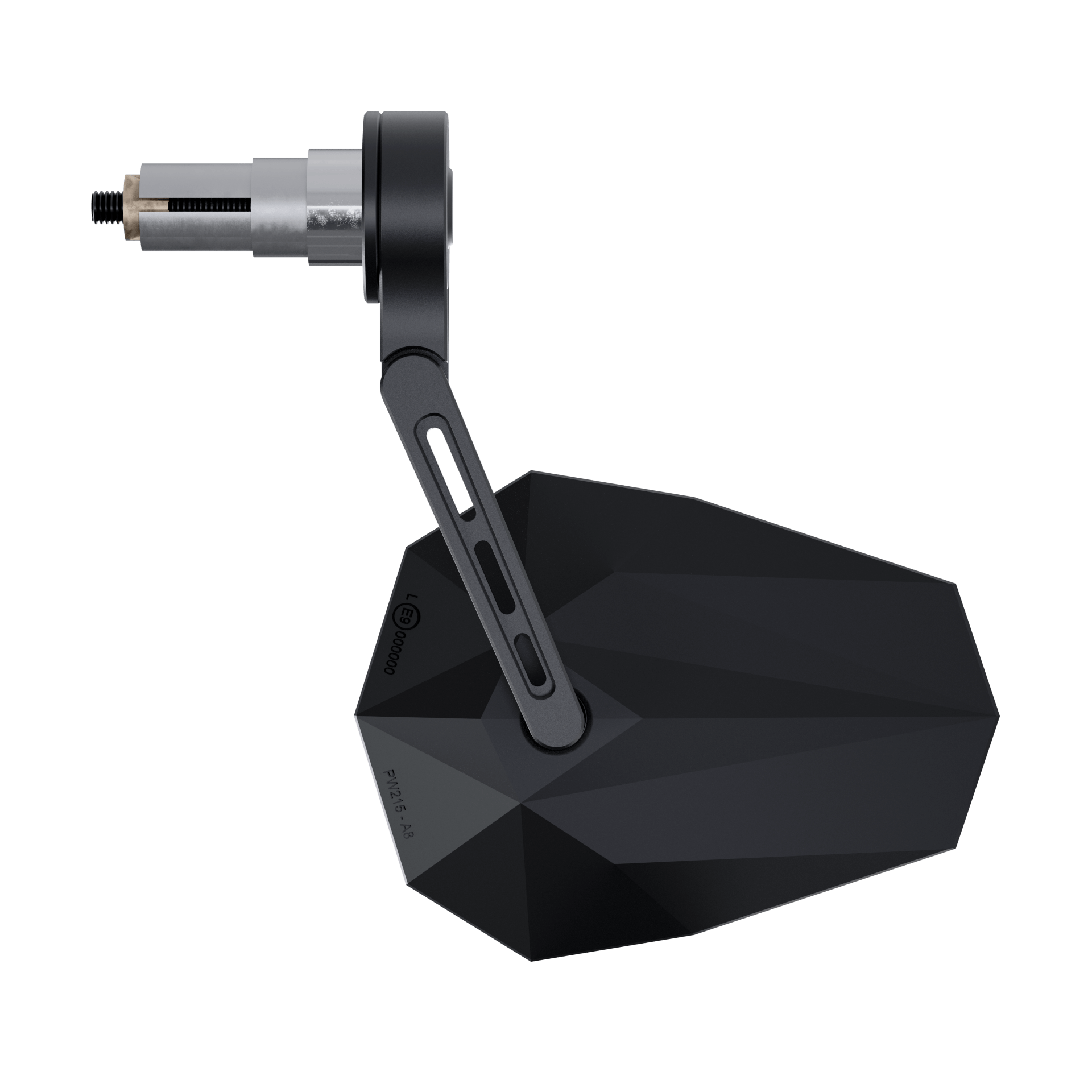 HIGHSIDER STEALTH-X5 EVO SHORT Lenkerendenspiegel Figura 2