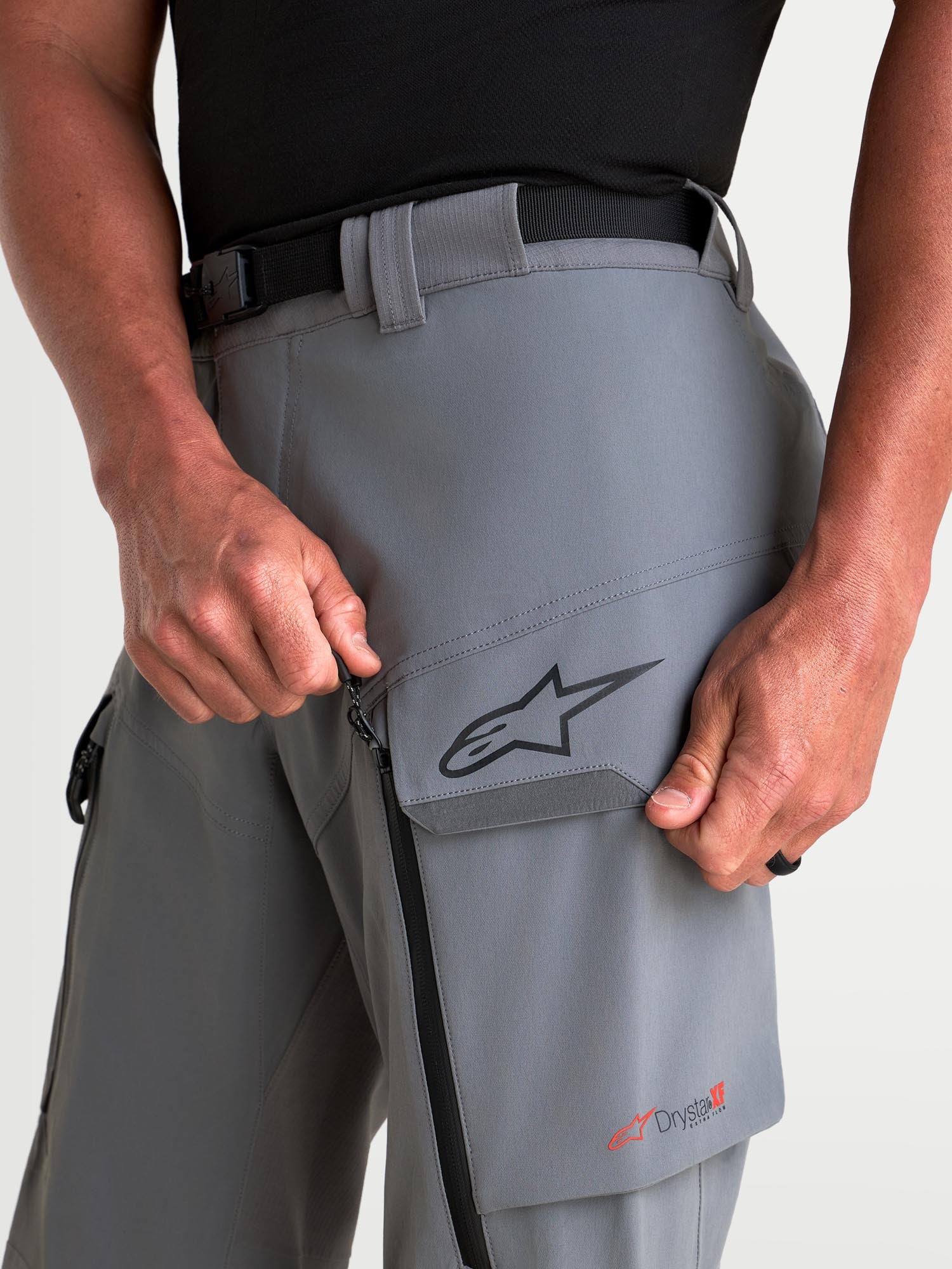 Alpinestars Maxdura Drystar XF waterproof Motorcycle Textile Pants grey/black 4XL Figure 10