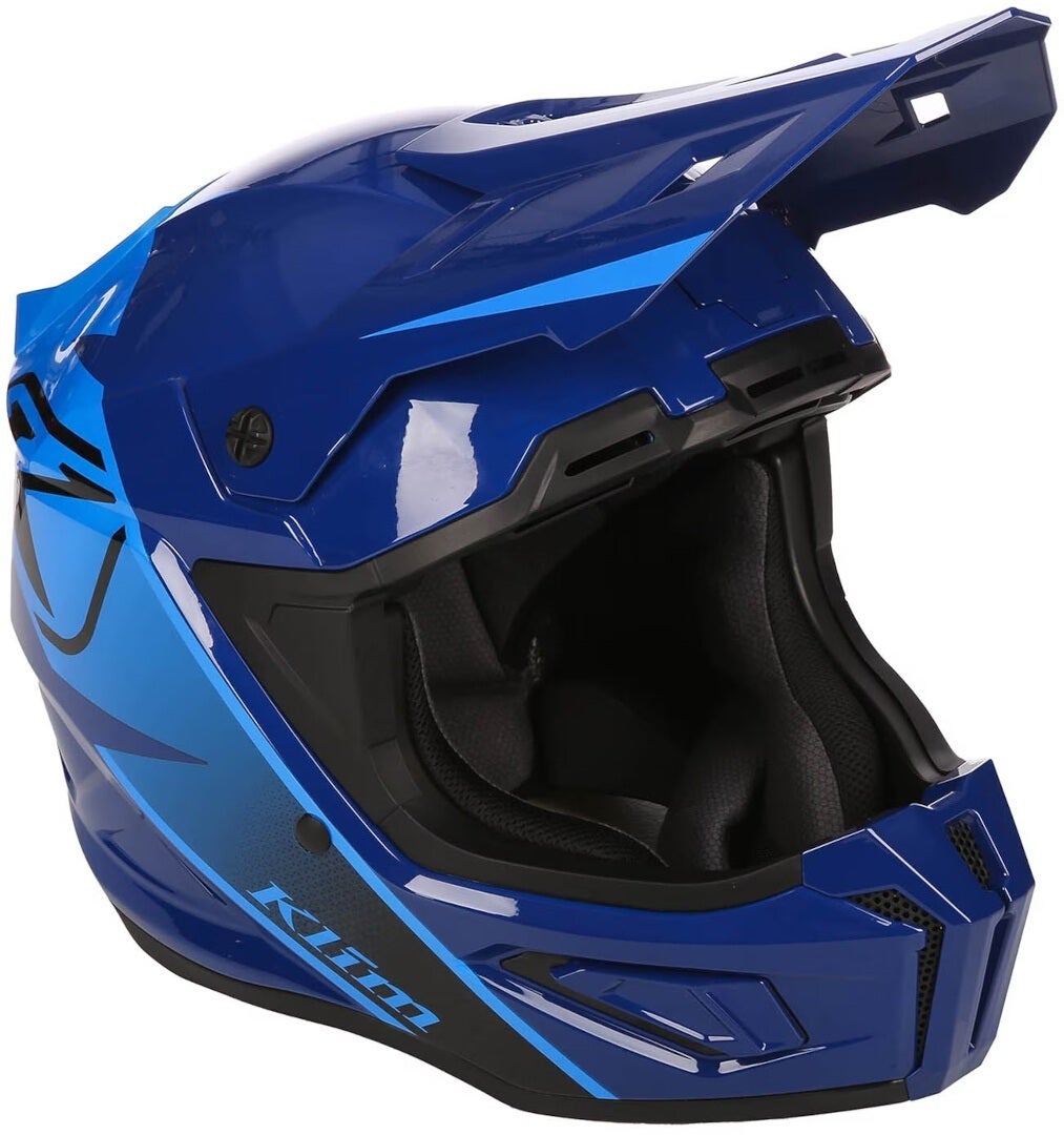Klim T1 Freeride Snowmobil Helm dunkelblau/hellblau M (57/58) Abbildung 3