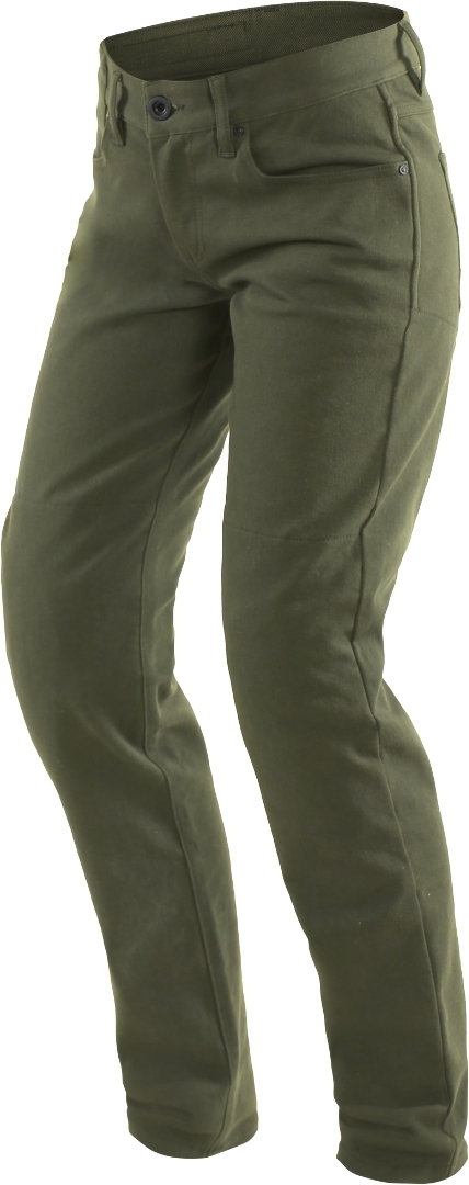Dainese Casual Regular Pantaloni textile pentru motociclete pentru doamne verde 25 Figura 1