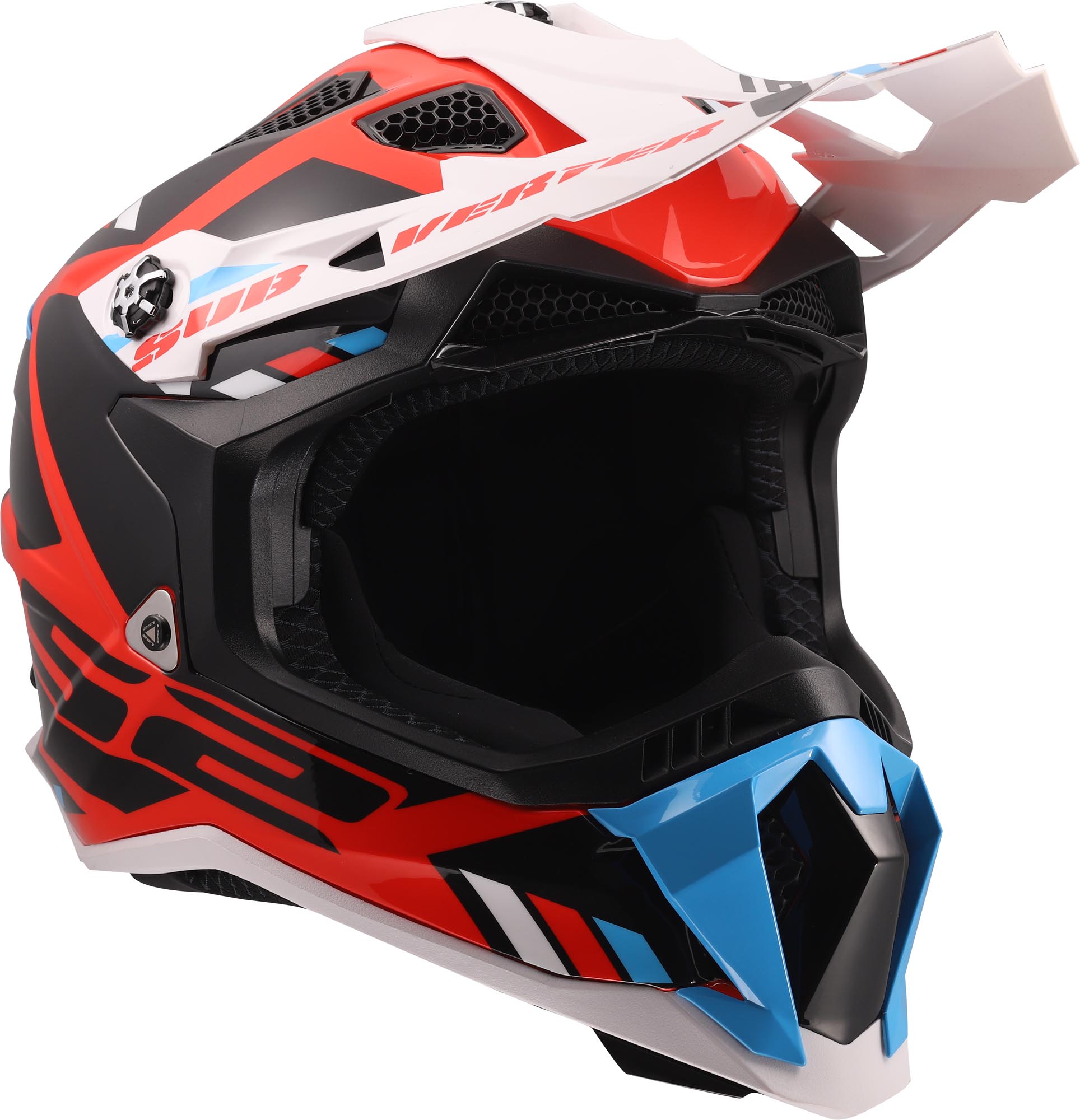 LS2 MX700 Subverter Evo II Stomp Motocross Helmet white/blue/red S (55/56) Figure 7