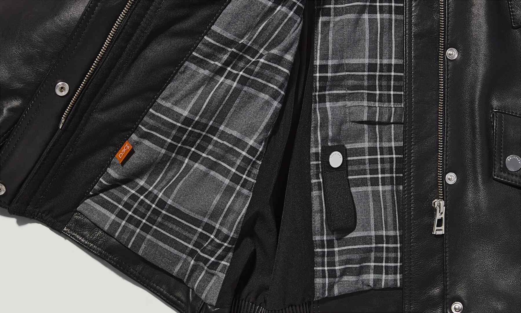 Belstaff Penrith Damen Motorrad Lederjacke S Abbildung 3