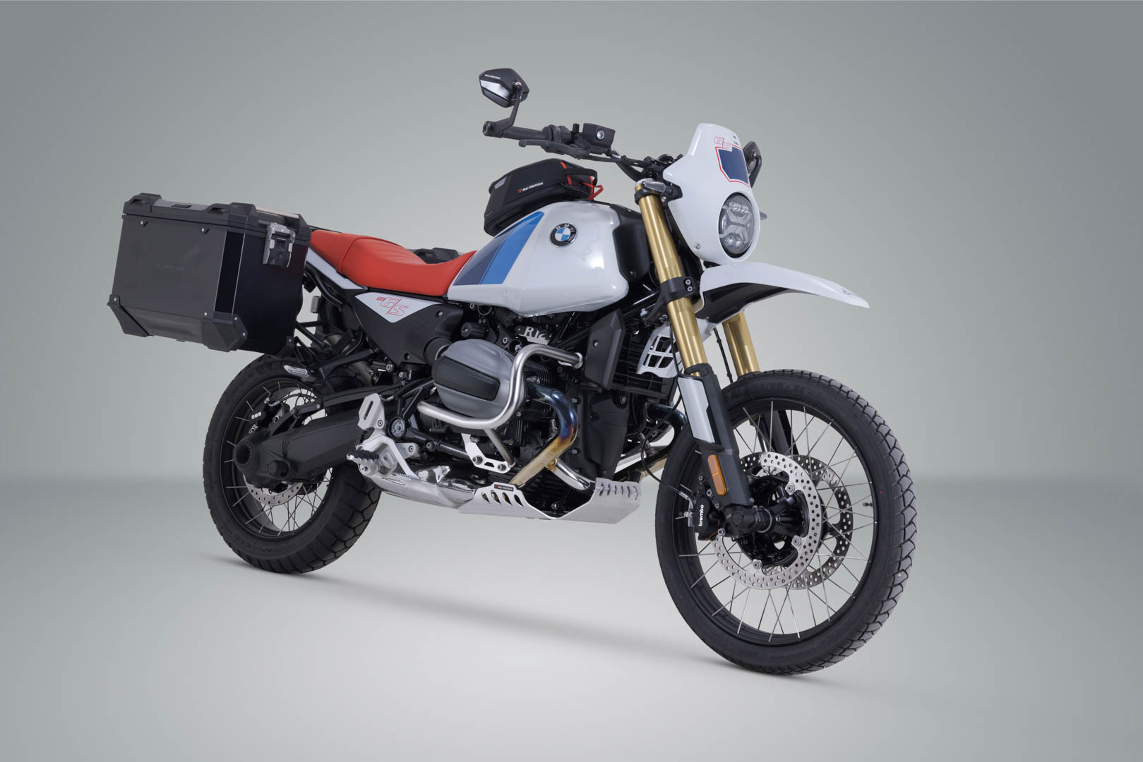 Sistem de carcasă din aluminiu SW-Motech TRAX ADV - Negru. 37/45 l. BMW R 12 G/S (24-). Figura 2