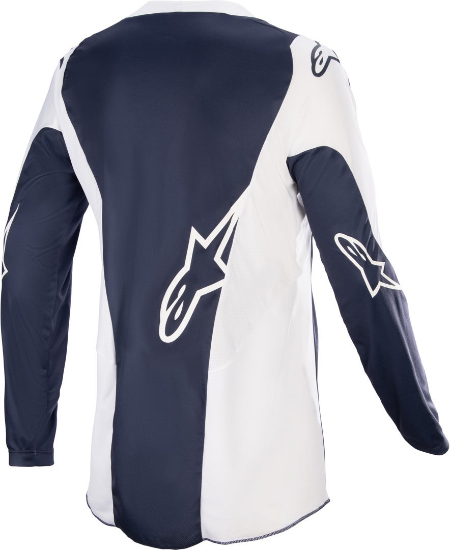 Alpinestars Racer Hoen Motorcross jersey donkerblauw/wit XL Figuur 4