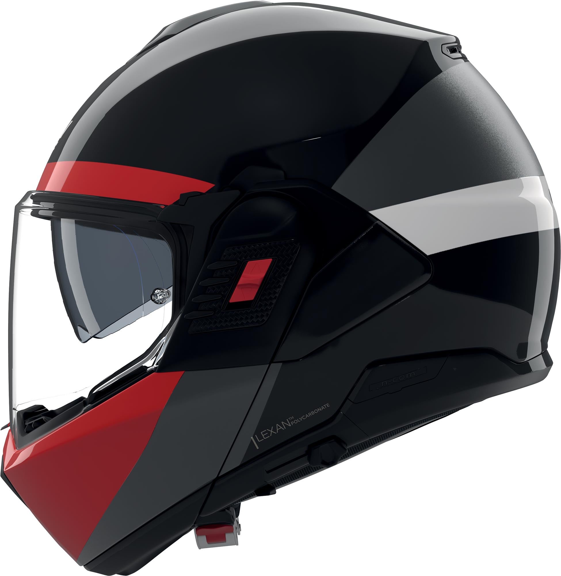 Nolan N120-1 Blocco Helmet black/grey/red XS (55) Figure 6