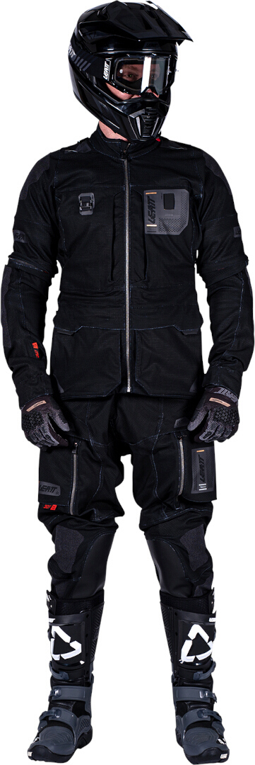 Leatt ADV Rally 5.5 Jachetă textilă pentru motociclete negru L Figura 5