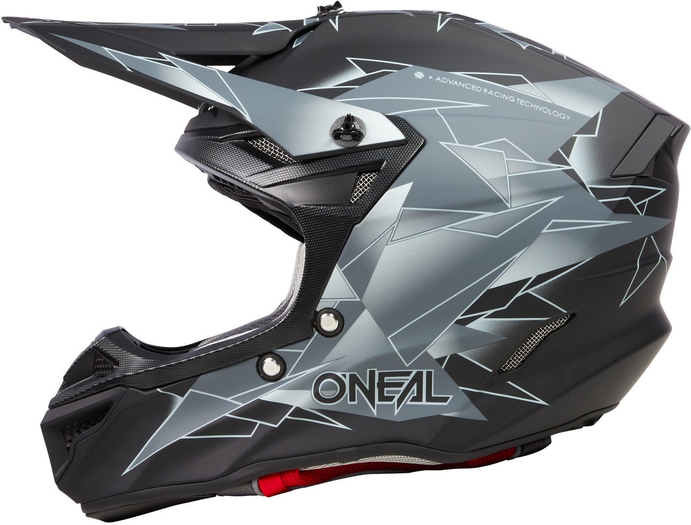 Oneal 5Series Polyacrylite Surge Motocross hjelm sort/grå M (57/58) Figur 2
