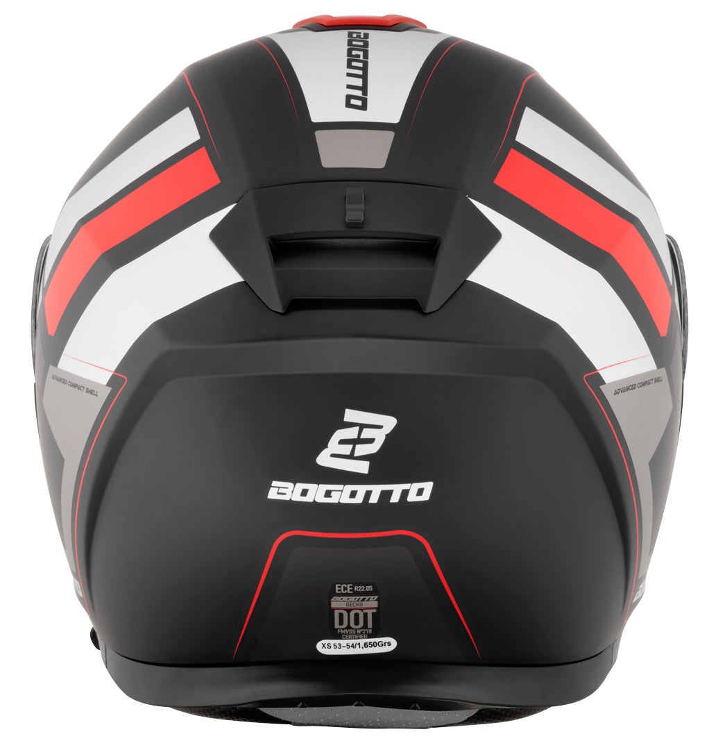 Bogotto FF403 Murata Klapphelm rot/schwarz S (55/56) Abbildung 6