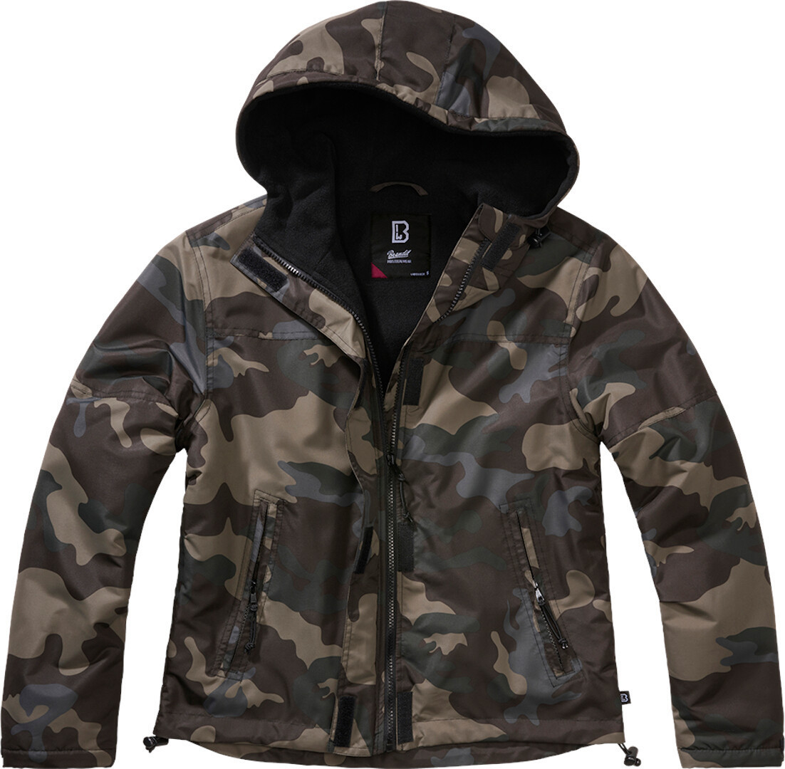 Brandit Windbreaker Frontzip Jachetă pentru doamne Camuflaj întunecat XS Figura 1