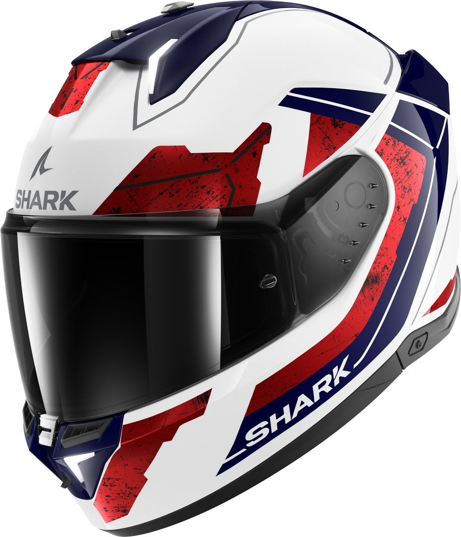 Shark Skwal i3 Rhad Přilba bílá/červená S (55/56) Obrázek 1