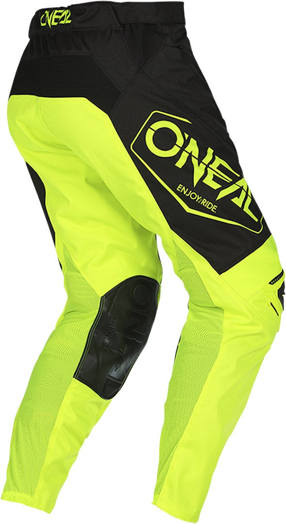 Oneal Mayhem Hexx V.22 Motocross bukser sort/gul 40 Figur 2
