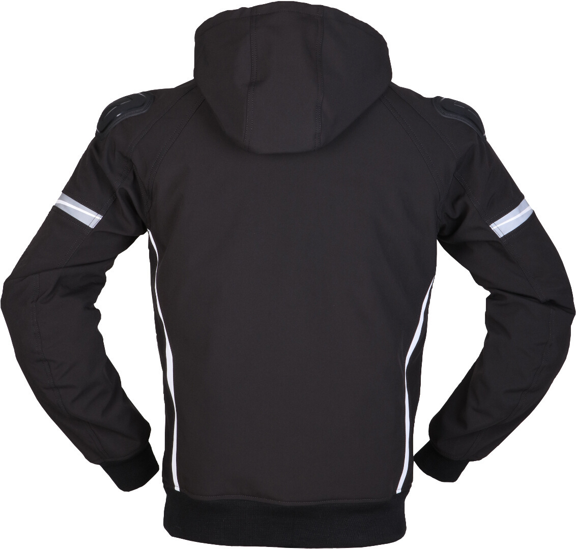 Modeka Clarke Sport Motorjas zwart/wit L Figuur 2
