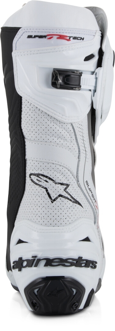 Alpinestars Supertech R Vented Motorcycle Boots white/grey 42 Figure 3