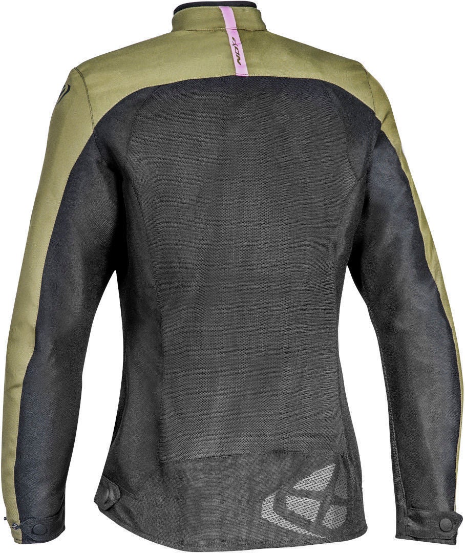 Ixon Orion Ladies Motorcycle Textile Jacket black/olive L Figure 2