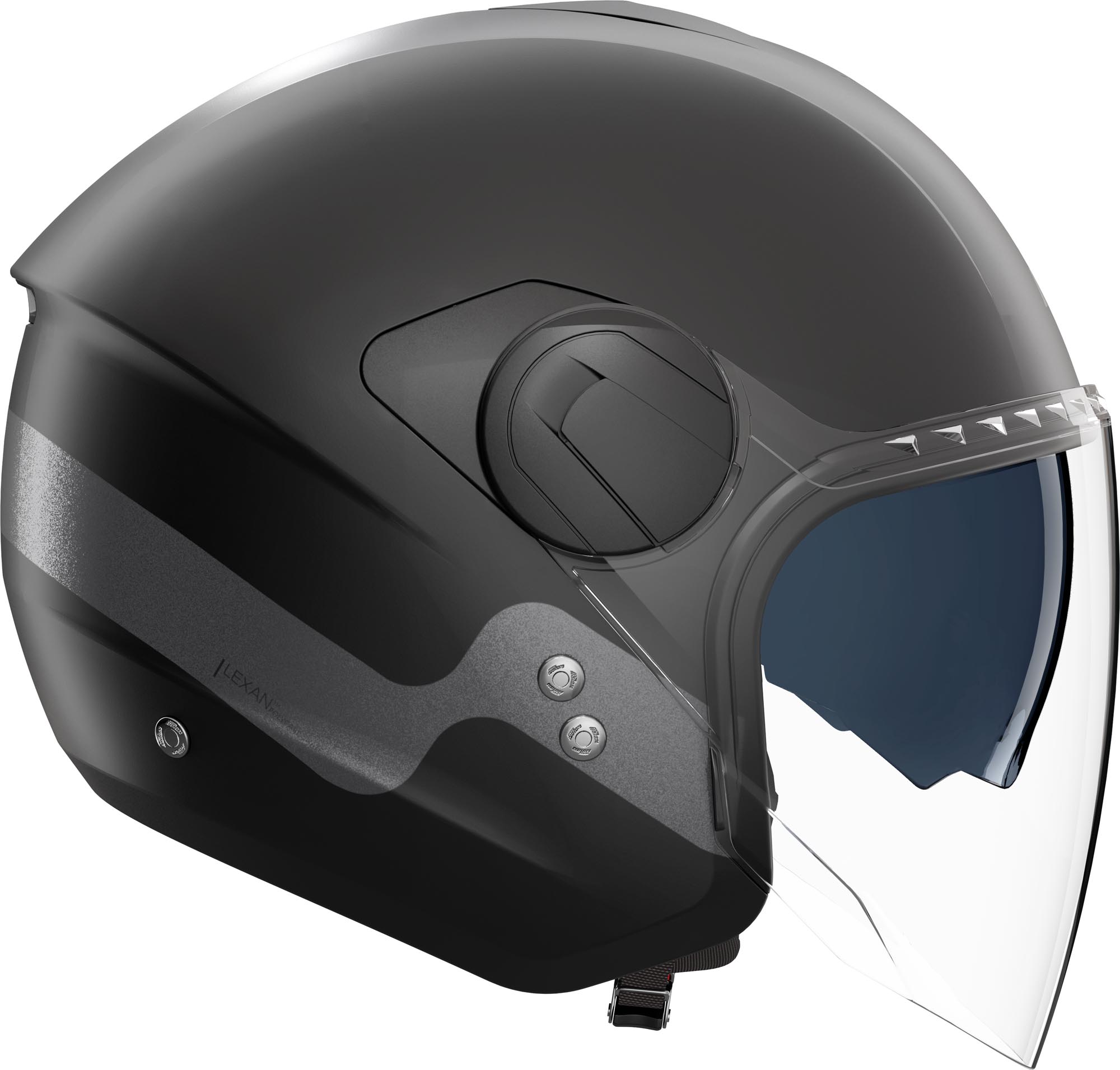 Nolan N20-2 Visor Zefiro Jethelm schwarz/grau XL (62) Abbildung 3