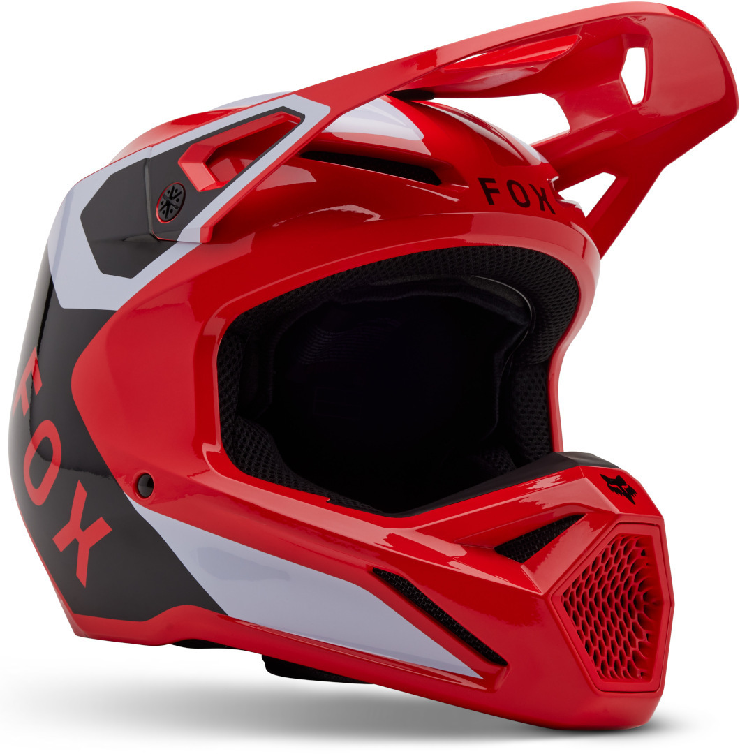 FOX V1 Lean MIPS Casco da motocross rosso S (55/56) Figura 1