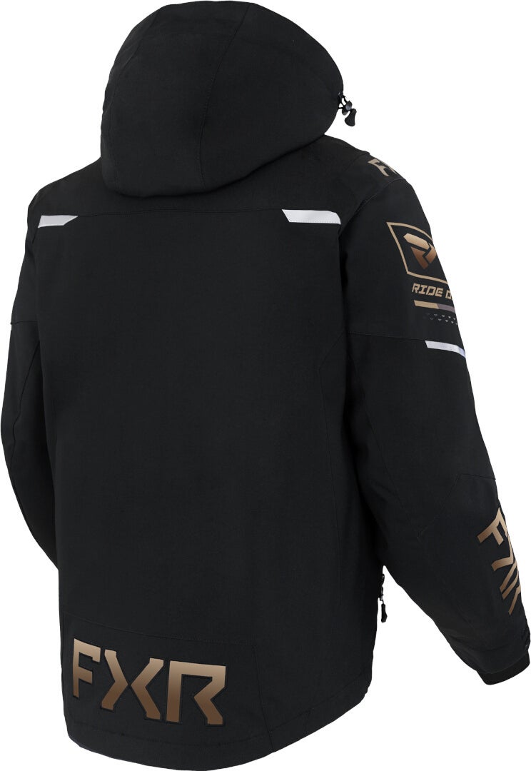 FXR Helium X 2-in-1 2023 Snowmobile Jacket black/brown 3XL Figure 2