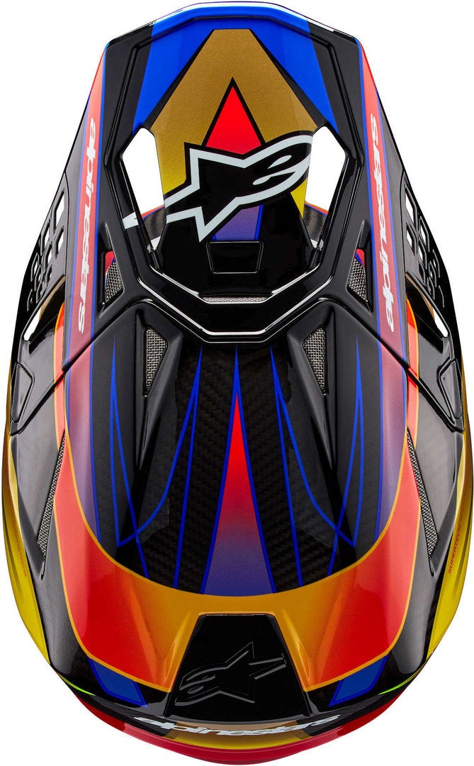 Side view of Alpinestars Supertech S-M10 Era 2024 Motocross Helmet